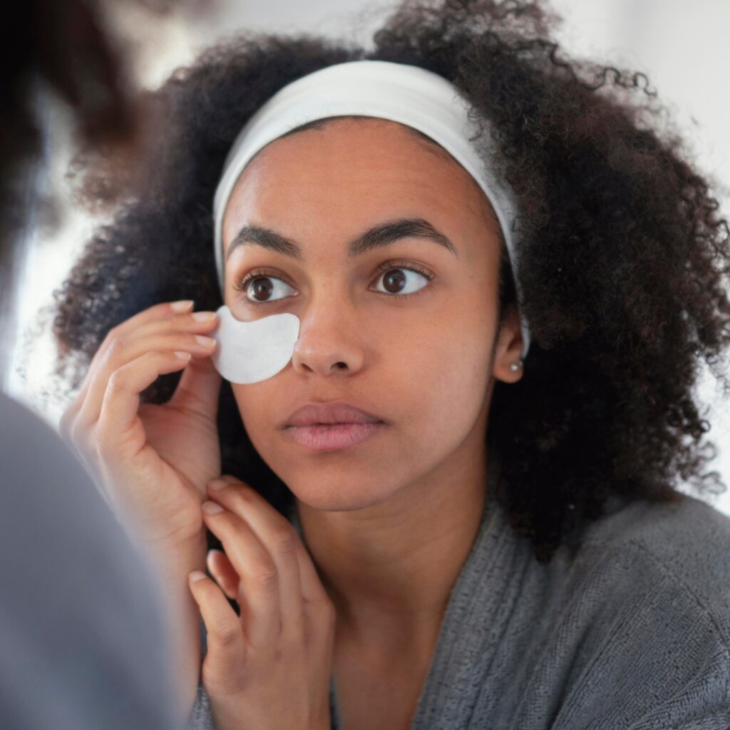 image of a skin care routine